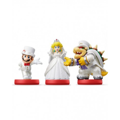 Игра Фигура Nintendo amiibo - Bowser, Mario & Peach [Super Mario Odyssey]